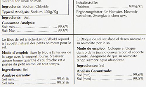 Living World Hamster Salt and Mineral Lickstone