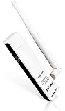 Tp-Link TL-WN722N IEEE 802.11n (draft) USB - Wi-Fi Adapter. WIRELESS LITE N ADAPTER 150M USB HIGH GAIN 1DETACHABLE ANTENNA WL-AP. 150 Mbps - External
