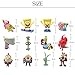 JAMOR SpongeBob 12Pcs,Patrick Star,Squidward Tentacles,Eugene H. Krabs Wait