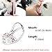 PET ARTIST Genuine Leather French Bulldog Dog Muzzle Adjustable for Medium and Big Pitbulls German Shepherd Dog Black