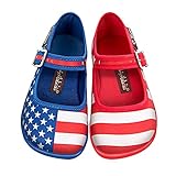 Hot Chocolate Design Mini Chocolaticas USA Girls Mary Jane Flat