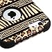 Zebra Skin-Leopard Skin/Black TUFF Hybrid Phone Protector Cover Case with silicon protection for your Iphone 6 Plus phone + FREE SCREEN PROTECTOR!