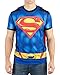 Bioworld Superman Men's Sublimated T-Shirt With Cape