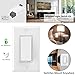 Smart WiFi Light Switch Kit: Self-Powered Wireless Switch No Battery No Wiring & Smart WiFi Receiver Compatible with Alexa Google Home WiFi & RF remote Control light ceiling fan (Kit,1-Way)