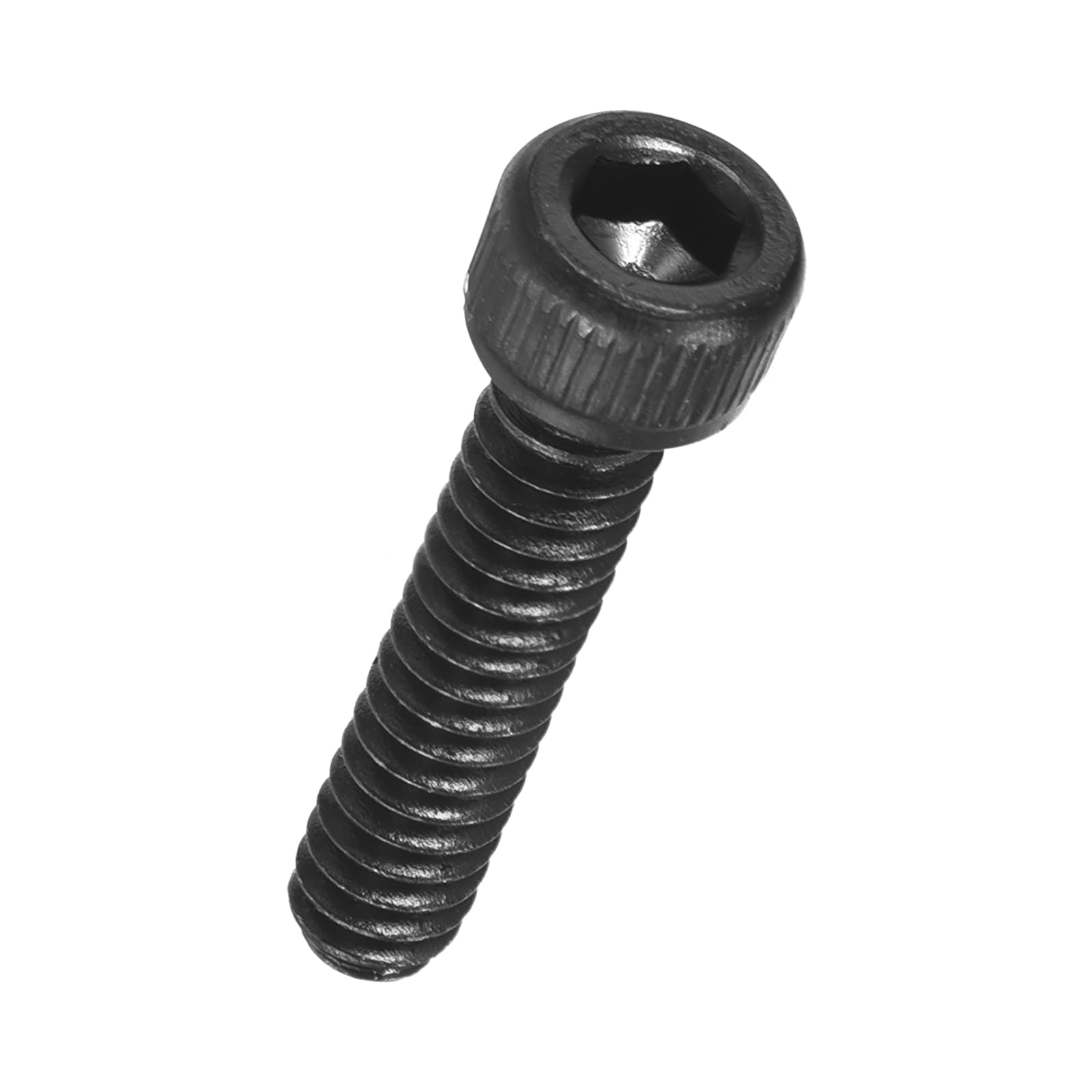 Kozelo 100pcs Socket Head Cap Screws - [#6-32 x 5/8"] Alloy Steel Black Oxide Grade 12.9 Internal Hex Screw for 3D Printer Furniture Industrial Use, Black — image 1