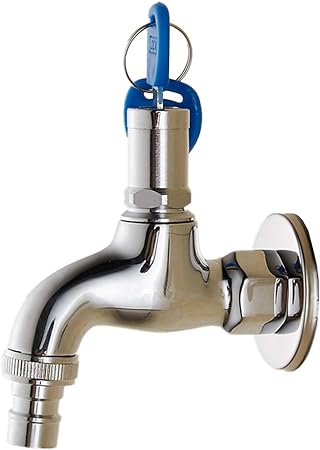 Water Lock For Outdoor Faucet Copper Public Tap Save Water