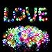 wellvo 38 Pack Light up Rings Party Favors for Kids Flashing Led Toys Glow in The Dark Party Supplies Goody Bag Stuffers