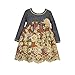 Bonnie Jean girls Boho Dress and Legging Set