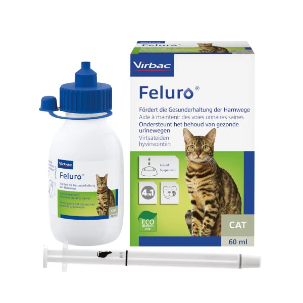 Virbac Feluro - Supplementary Feed to Support the Urinary Tract in Cats - 60 ml