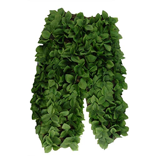 ALLIWEI Blattförmiger Tarnanzug, Geely Suit PUBG-Scharfschütze-Reiner grüner Anzug Feldtrainings-Tarnungs-Kleidung im… – Bild 7