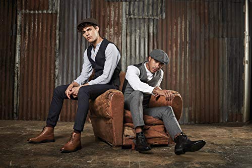 ASVP Shop Newsboy Cap - Flat Cap - Baker Boy Hat - Gatsby Men's Hat - Peaky B Shelby Cap