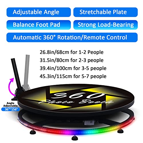 MWE 360 Photo Booth Angle Adjuster - Spinner Bracket For Photography Setup