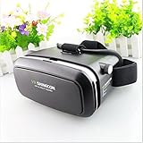 Boush 3D VR Glasses Virtual Reality Headset with Adjustable Lens and Strap for iPhone 6/6 plus Samsung Galaxy IOS Android Cellphones 4.7~6