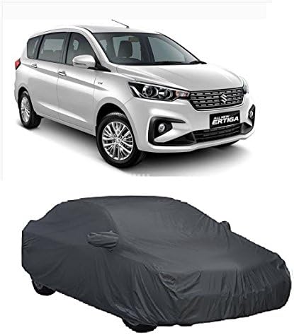 Robust Double Stitched Car Cover Designed for Maruti Suzuki Ertiga (Grey)