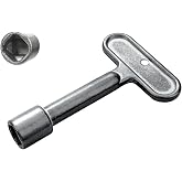 P1300-PART-13-KEY Fire Hydrant Water Spigot Key, Water Key for Wall Hydrant | for Spigot for Wall Hydrant Water Spigot Lock/Outdoor Faucet Lock, Sink Wrench Faucet Tool, Fire Hydrant Key, Hose Bib Key