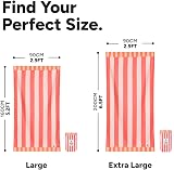 Dock & Bay Beach Towel Extra Large 200x90cm Raspberry Road Quick Dry view 5