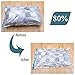 LOZAYI Home Premium Space Saver Bags Combination Package 8 Pack (4 x Large, 4 x Medium), Vacuum Storage Bags,Free Hand-Pump for Travel.Roll-Up Compression Bags Don't Need to Pump Or Vacuum