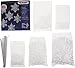 The Beadery S4-912 Holiday Beaded Ornament Kit, Snow Crystals, 3.5-Inch, Makes 6