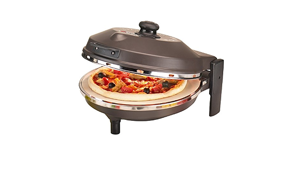 Optima Happy Hour 1200W fabricante de pizza y hornos - Horno para pizzas  (1200 W, 230 mm, 4,8 kg, 380 mm, 385 mm, 270 mm) : Amazon.es: Hogar y cocina