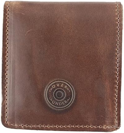 Over Under Horween Bi-Fold Wallet w/o Shotgun Shell