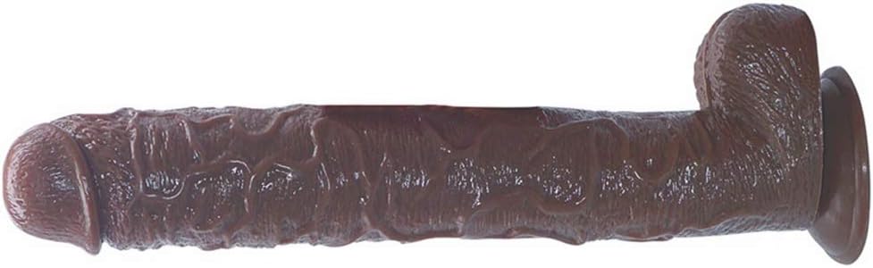 Jaxty Brown Women with Powerful Head Plug Comfortable Panties Huge Health Large Harness Wand Liquid Vibrating (size: 16.93 inches / 43 cm)