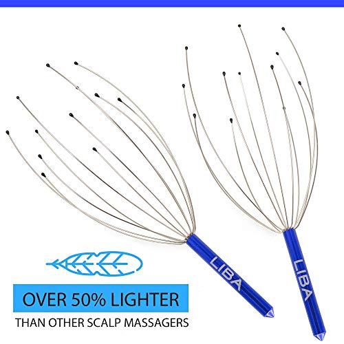 Scalp Massager Tool (2Pack) for a Rejuvenating Head Hair Scratcher