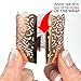 Votive Candle Holders - Flameless Tea Light Votive Wraps- 48 Copper Colored Laser Cut Decorative Wraps Flickering LED Battery Tealight Candles (not Included) - Frux Home and Yard