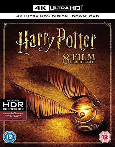 Harry Potter - Complete 8-Film Collection [4K Ultra HD] 2017 Region Free [Blu-ray]
