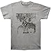 The Beatles - Mens Revolver T-Shirt, Size:Large, heather grey
