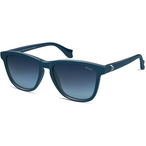SOJOS Ocean Collection Classic Polarized Square Sunglasses 