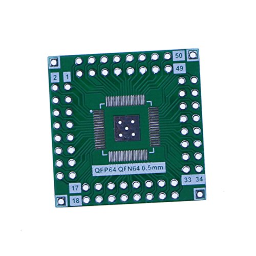20pcs Double Side Prototype PCB Printed Circuit Board for QFP64 to DIP64 0.5/0.8mm