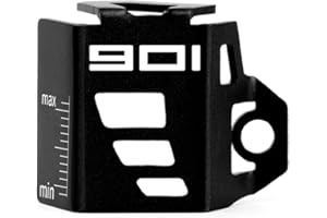 Velospeed Compatible with Norden 901 2022 2023 Motorcycle Rear Brake Fluid Reservoir Guard Cover Protection norden901 Accessories (black)