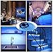 BINZET 32.8ft LED Strip Light Kit, Led Strip SMD2835 Dimmable 600LEDs Flexible LED Light Strip with DC12V 3A UL Listed Power Supply&Brightness Controller for Under Cabinet Mirror Indoor(Blue Light)