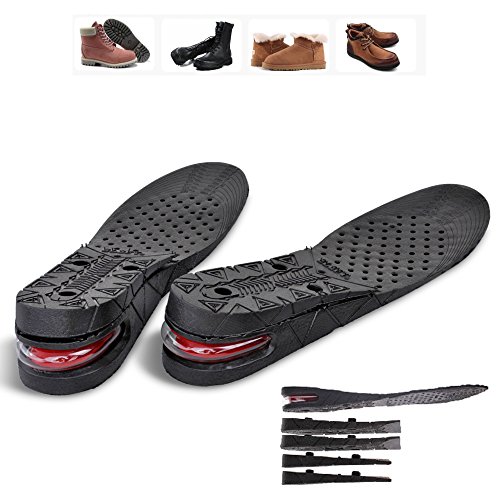 Flexzion unisex increase insole 3 layer height shoes he…