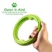 Fluffy Paws Dog Chewing Ring - Soft Rubber Ring Dental Chewing Teething Biting Chasing Training Toy for Small and Medium Dog Puppy - 7