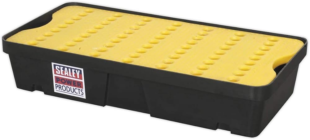 Sealey DRP31 30 Litre Spill Tray with Platform High Density Polyethylene