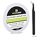 Eco-Fused 2mm Double-Sided Adhesive Sticker Tape - for Smartphone, Tablet, PC, Laptops, LCD, Digitizer, Small Electronic Repair - Includes 1x Pair of Tweezers, 1x Microfiber Cleaning Cloth - (White)