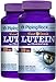 Piping Rock Vision Shield Lutein with Zeaxanthin 20 mg 2 Bottles x 180 Quick Release Softgels Dietary Supplement