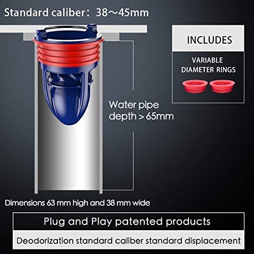 Shower Floor Drain Backflow Preventer，Drain Flowback Preventer for