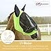 Derby Originals UV-Blocker Extra Comfort Soft Mesh Lycra Horse Fly Mask with Ears - Our Soft 4 Way Stretch Design is Easy on Sensitive Ears and Eyes - Multiple Colors and Sizes