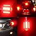 KATUR 4pcs 1157 BAY15D 5630 33-SMD Red 900 Lumens Super Bright LED Turn Tail Brake Stop Signal Light Lamp Bulb 12V 3.6W