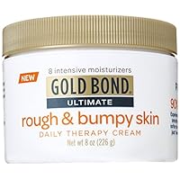 Gold Bond Ultimate Rough & Bumpy Daily Skin Therapy, 8 Ounce, Helps Exfoliate and Moisturize to Smooth, Soften, and Reduce the Appearance and Feel of Bumps and Rough Skin Patches