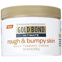 Gold Bond Ultimate Rough & Bumpy Daily Skin Therapy, 8 Ounce, Helps Exfoliate and Moisturize to Smooth, Soften, and Reduce the Appearance and Feel of Bumps and Rough Skin Patches