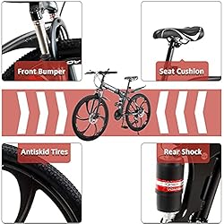 Max4out 26 Inch Folding Bikes Mountain Bike with