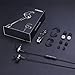 Arisen Phantom Bluetooth Headphones, Best-Fit Metallic Wireless Earbuds w/11Hrs Playtime Noise Isolation Magnetic Earphones Sweatproof Sport Workout Headset with Mic (Deep Bass & HD Stereo Sound)