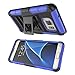 Galaxy S7 Case,TILL [Knight Armor] Heavy Duty Full-Body Rugged Holster Resilient Armor Case [Belt Swivel Clip][Kickstand] Combo Cover Shell for Samsung Galaxy S7 S VII G930 GS7 All Carriers [Blue]