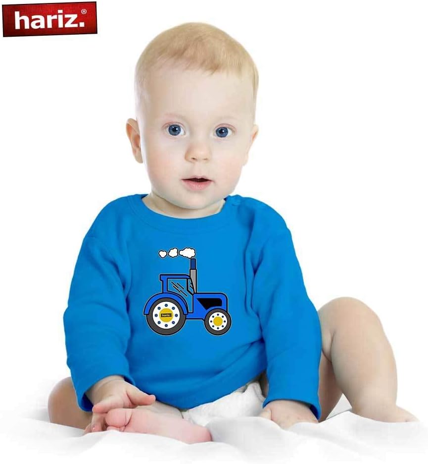 Hariz Sweat A Capuche Pour Bebe Motif Tracteur Bleu En Fer Avec Carte Cadeau Bebe Garcon 0 24m Bebe Kalchem Com Pl