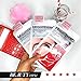 Skin Republic Brightening Eye Mask - Korean Skin Care Mask - total of 6 masks in 2 packs