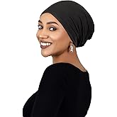 Hats Scarves & More Bamboo Slouchy Beanie for Women Chemo Headwear Moisture Wicking Cancer Turban Head Wrap Snood