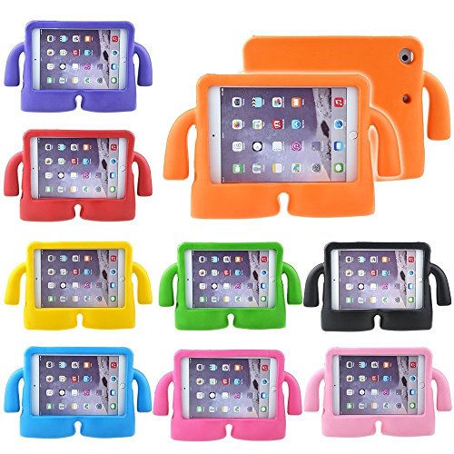 Y&M(TM) iPad 2/3/4 Case kids,Drop-proof Shockproof iPad Cover Case with Kickstand Kids Safety Protective Tablets PC Shell MID Case for ipad 2/3/4(Rose) - Thumbnail 5